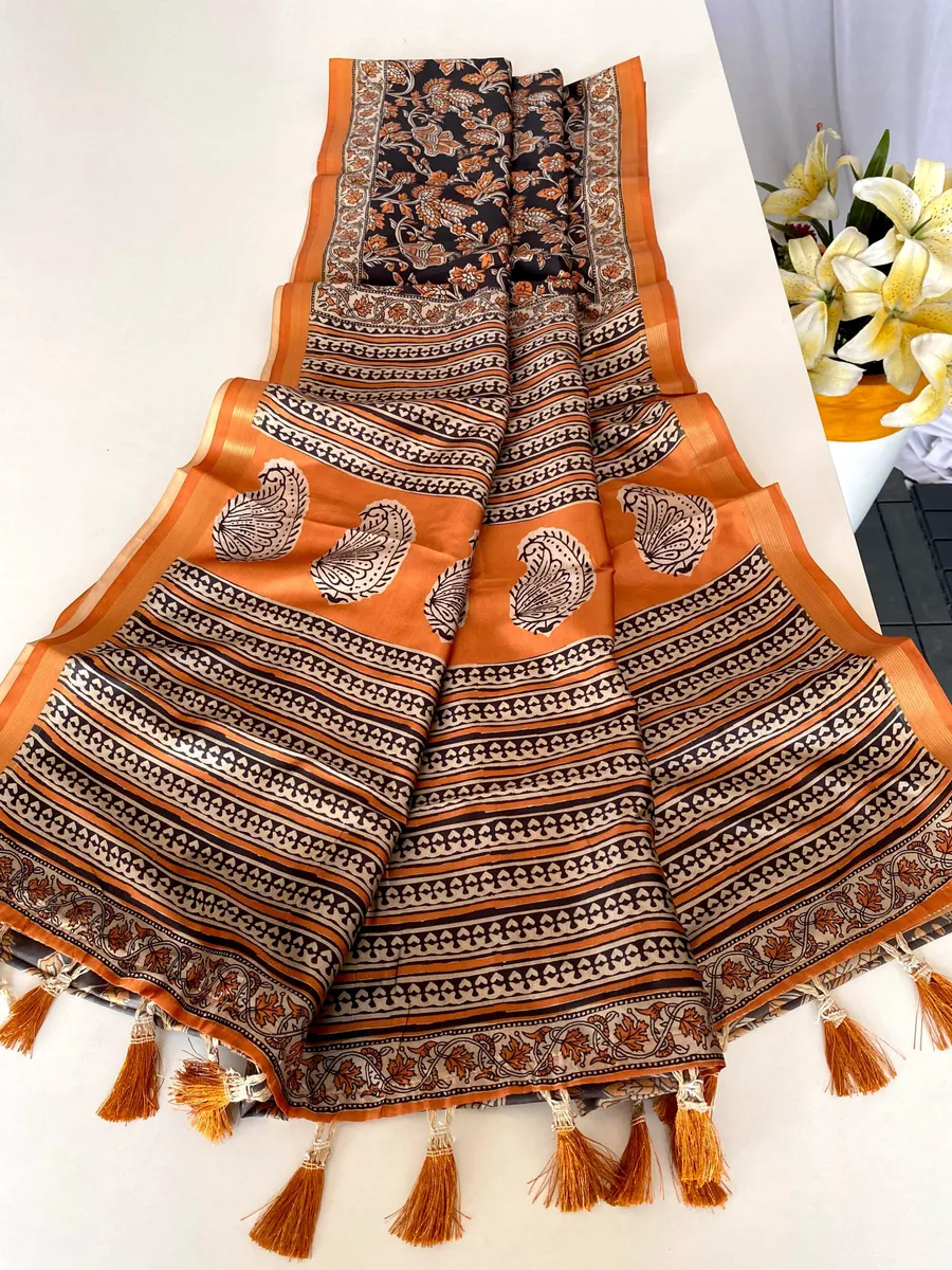 Pure Dola Viscose – Soft, Flowing & Elegant Saree